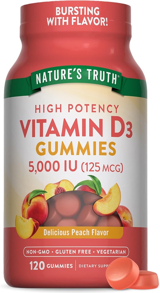 Nature's Truth Vitamin D3 Gummies 