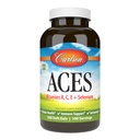 Carlson - ACES, Βιταμίνες A, C, E + Σελήνιο, Κυτταρική Υγεία & Ανοσολογική Υποστήριξη, Αντιοξειδωτικό, 200 Softgels