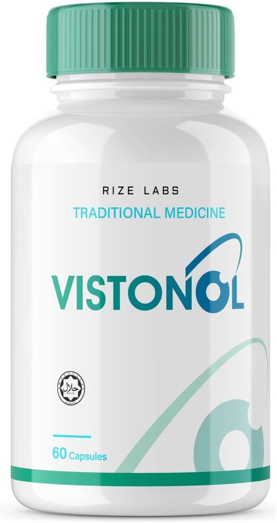 rize labs Vistonol Vision Supplement, All-Natural Capsules for The Rapid Improvement of Vision Health and Better Ability to Focus, to Support Healthy Eye Functions (60 Capsules)