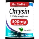 FITO MEDIC'S - Chrysin - 500mg- με - Πάθος Λουλούδι - 120 κάψουλες, Εξαιρετικά υψηλή απορρόφηση s.