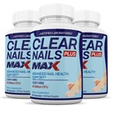 Justified Laboratories (3 Pack) Clear Nails Plus Max χάπια 40 δις CFU Probiotic 60 κάψουλες