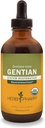 Herb Pharm Certified Organic Gentian Liquid Extract for Digestive Support - 4 Ounce
