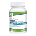 Quality Choice Biotin 10,000 mcg + B Tablets 100 Count Ultra Potency Nail, Skin, & Hair Support