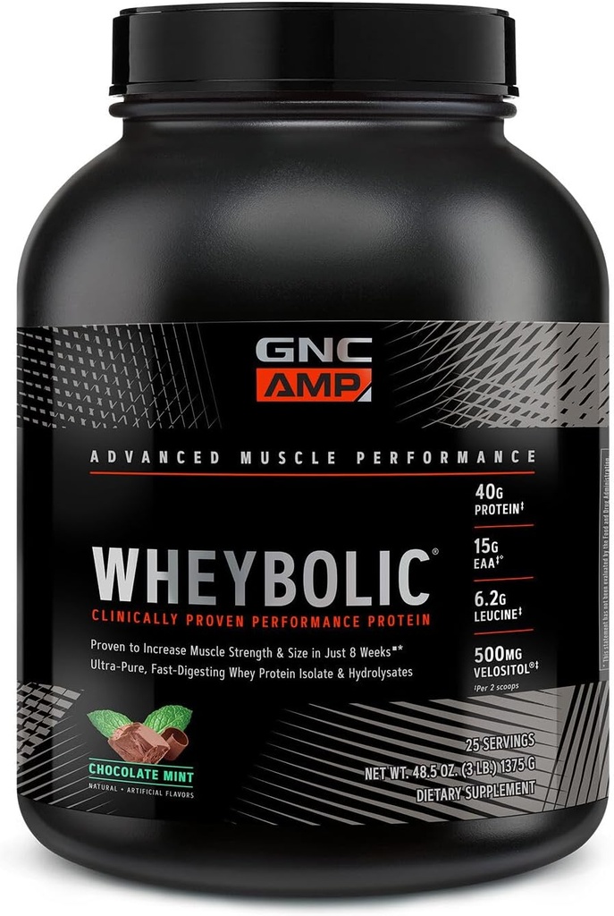 GNC AMP heybolic - Μέντα σοκολάτας (25 εξυπηρετεί)