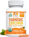 Organic Turmeric Curcumin with Black Pepper Extract 2000mg - High Absorption Ultra Potent Supplement - 95% Curcuminoids - Vegan, Non GMO - 120 Capsules