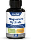 Magnesium Glycinate Capsules 1270mg, 380mg Magnesium Supplement, High Absorption Magnesium Glycinate Supplement, Non-GMO No Gluten, 90 Capsules