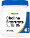 Nutricost Pure Choline Bitartrate σκόνη 500 γραμμάρια