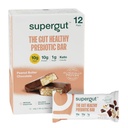 Supergut GLP-1 Ενίσχυση Prebiotic Bars, σοκολάτα φυστικοβούτυρο - Gut Healthy Protein Snacks & Breakfast Bars - Keto-Friendly Meal Replacement Energy Bars for Gut Health (12 Count)