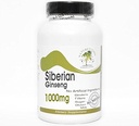 Siberian Ginseng 1000mg ~ 100 Capsules - No Additives ~ Naturetition Supplements