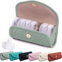 BAGSFY Weekly Pill Organizer 2 φορές την ημέρα σε μια υπόθεση χαριτωμένο υφασμάτινο χάπι, Τσάντα Ιατρικής, AM Pill Box 7 ημέρα, Φορητή θήκη φαρμάκων για χάπια, βιταμίνες, ιχθυέλαια, συμπληρώματα.