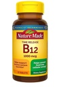 Nature Made Vitamin B12 1000 mcg, Συμπλήρωμα διατροφής για την υποστήριξη του μεταβολισμού της ενέργειας, Χρονική απελευθέρωση, 75 δισκία, ..