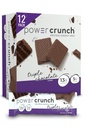 Power Crunch Protein Wafer Bars, Υψηλής πρωτεΐνης σνακ με γευστική γεύση, τριπλή σοκολάτα, 1.4 ουγγιά (12 κόμης)
