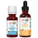 MaryRuth Organics Βρέφος Ακρίβεια Προβιοτικά Κολική & Βιταμίνη D3 σταγόνες 