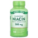 Nature's Truth Flush Free Niacin 500 mg 100 Caps, 100 Count