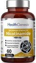 B-3 Nicotinamide 1000 mg 60 Tabs Extra Strength Slow Release - Φυσικό Flush-Free Vitamin Formula 