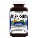 FarmHaven Magnesium Glycinate & Malate Complex w/Vitamin D3, 100% Chelated for Max Απορρόφηση, χορτοφάγοι – Υγεία των οστών, νεύρα, μύες, 180 κάψουλες, 90 ημέρες