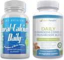 Καθημερινή Υγεία - Coral Calcium Καθημερινή & 10 Mushroom Blend Complex Combo (1 μήνας προσφοράς)