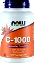 NOW C-1000, με 100 mg Βιοφλαβονοειδών, 100 Καψάκια (πακέτο των 2)