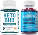 Αμιγώς βέλτιστο Keto BHB + Γκάμιες μαγνησίου