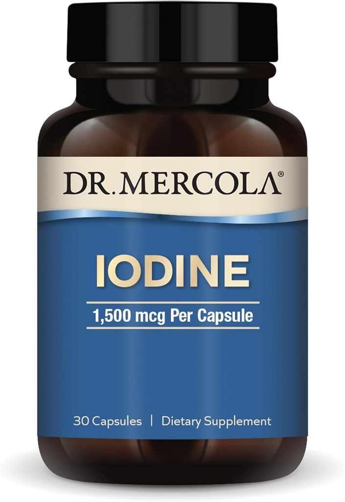 Δρ. Mercola Iodine Συμπληρώματα, 0,5 ουγγιά