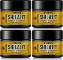 800mg Shilajit Supplement-Shilajit Pure Himalayan Organic Shilajit Resin with Maximum Potency, Original from Himalayan with 85+Trace Minerals & Fulvic Acid for Focus & Energy, Immunity,4 Packs