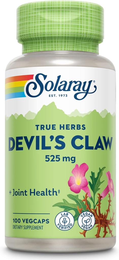 SOLARAY Devils Claw Root 525mg 