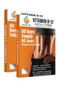 Veru Wellness B12 Patch - Ενέργεια Boost (2-πακέτο) – 120 Ημέρα B12 Patch - Χωρίς καφεΐνη