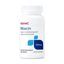 GNC Νιασίνη 250mg, Υποστηρίζει την υγεία των αιμοφόρων αγγείων, 100 χορτοφαγικά δισκία