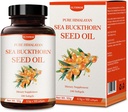 ULTHMOK Premium Sea Buckthorn Speed Oil,100% Speed Oil,100 Softgels & 100×500mg,Non-GMO,Gluten Free.