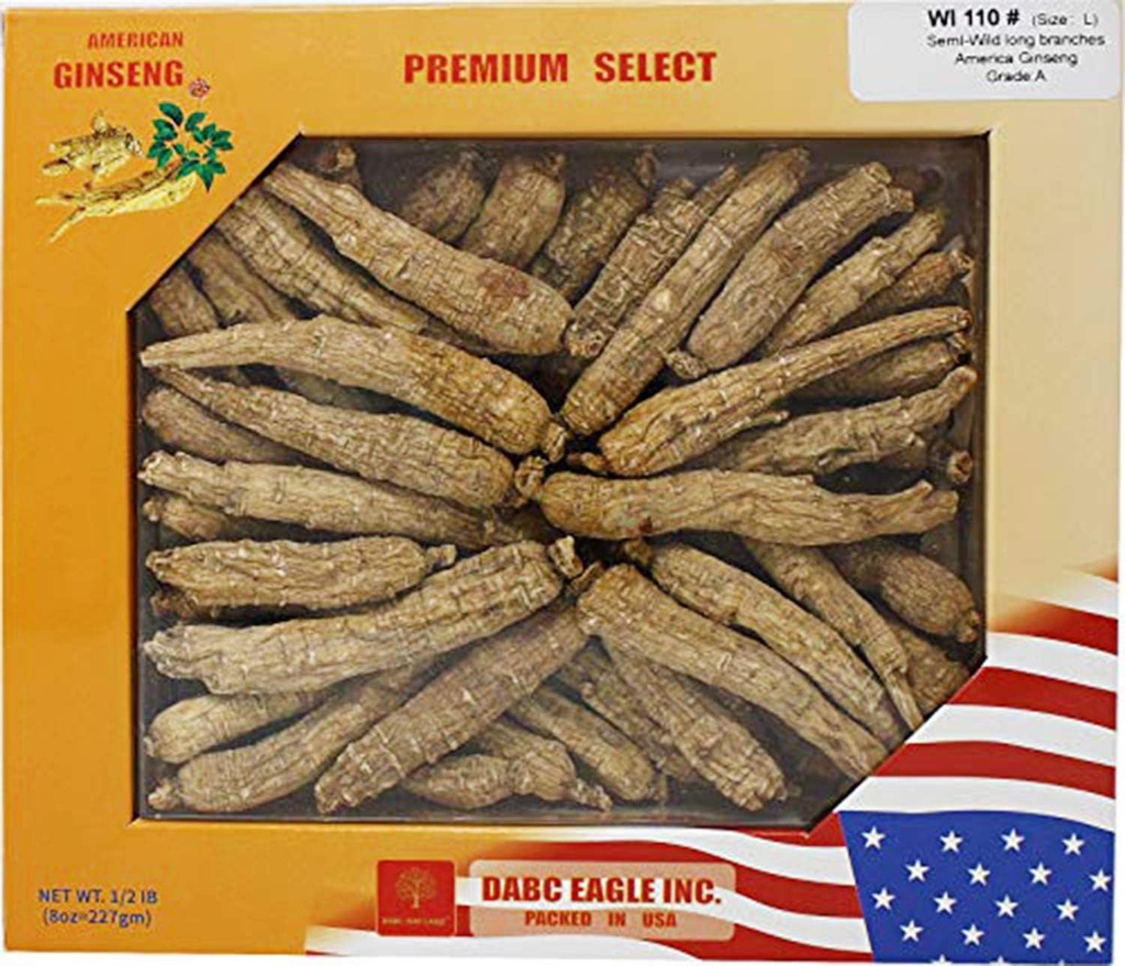 Επιλεγμένο χέρι American Wisconsin Farmed Ginseng Root 