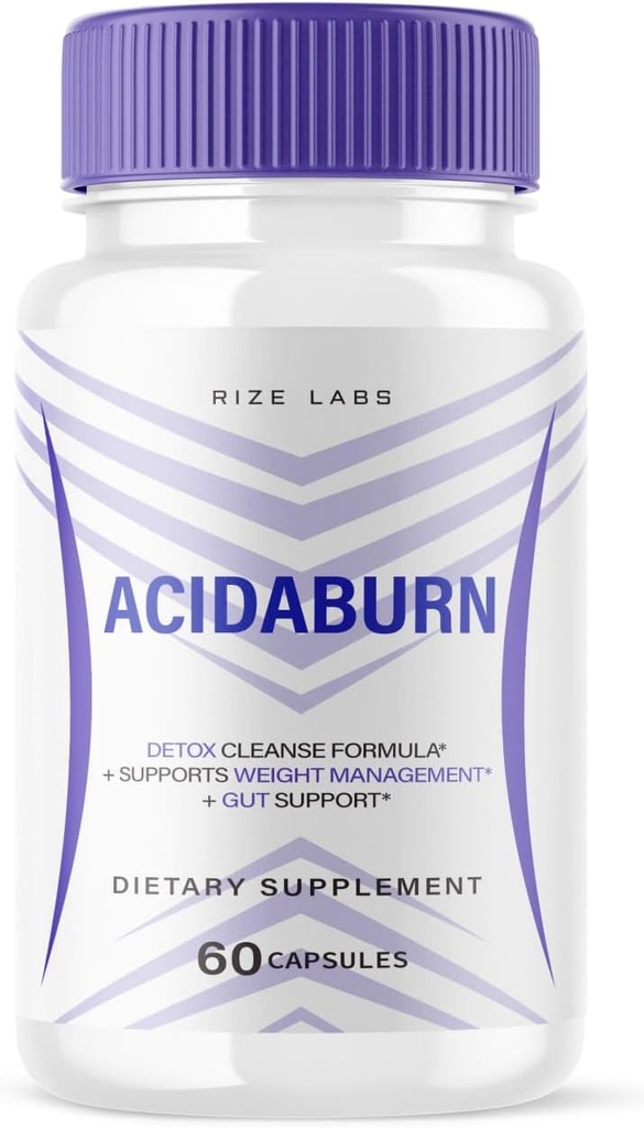 rize labs Καψάκια Acidaburn, Advanced Pill for Healthy Weight Loss, Active Lifestyle for a Better Life, Maximum Strength Formula (60 Κάψουλες)