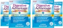 Digestive Advantage Lactose Defense - Διαλύει τη λακτόζη για να υπερασπιστεί από πεπτικές διαταραχές, 32 κάψουλες (πακέτο των 4)