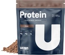 UCAN Energy + Whey Protein Powder - 19g Per Serving with Amino Acids EAAs & BCCAs - Keto Protein Powder - Δεν Προστέθηκε Ζάχαρη, Χωρίς Γλουτένη - Κακάο - 12 Σερβιέτες