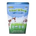 Grass-Fed Whey Protein Powder για την ανοσοποιητική ζωτικότητα, Φυσικό άρωμα 2,5lbs (56 σέρβις), 15g πρωτεΐνης ανά σερβίρουμε, Vital Whey, καθαρό ολιστικό, Διατροφή ευεξίας