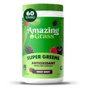 Amazing Grass Greens Superfood Antioxidant: Greens Powder with Organic Spirulina, Beet Root Powder, Elderberry & Probiotics, Sweet Berry, 60 Servings (Packaging May Vary)