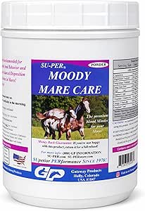 SU-PER Moody Mare Care Powder - Βότανο Blend για Ισορροπημένη Διάθεση & Κανονική Συμπεριφορά στα Άλογα - 2,5 lbs (2 Pack)