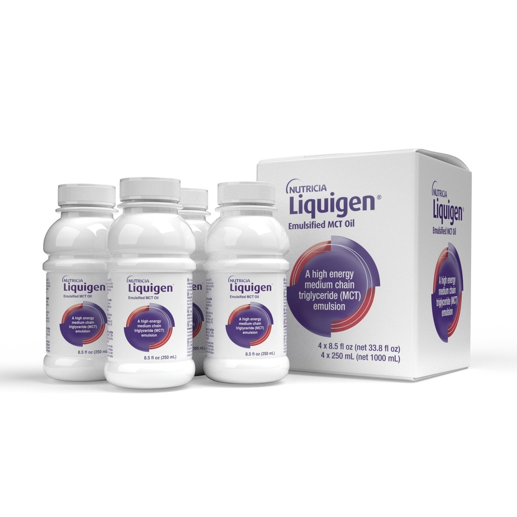 Liquigen - Γαλακτωματοποιημένο MCT Oil - 8.5 Fl Oz μπουκάλι (Υπόθεση του 4)