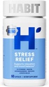 Abit Stress Relief Supplement (60 κάψουλες) - Νέα εμφάνιση, υποστηρίζει την χαλάρωση & ισορροπία διάθεσης, βιταμίνη Β, προσαρμογόνα, βάλσαμο λεμονιού, ηρεμία, Vegan, μη ΓΤΟ (1 πακέτο)