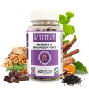 Ενίσχυση & Spices Memory Booster και Focus συμπλήρωμα με Ginkgo Biloba και 22 Super Συστατικά, Plant-based συμπλήρωμα εγκεφάλου για τη μνήμη, την σαφήνεια και την εγρήγορση, 1000mg, 60 κάψουλες