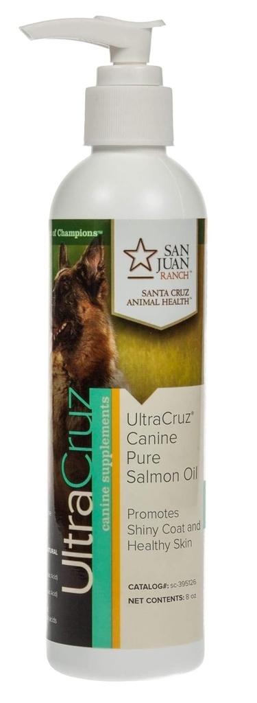 UltraCruz - sc-395126 Cunine Pure Salmon Oil Συμπλήρωμα για σκύλους, 8 oz