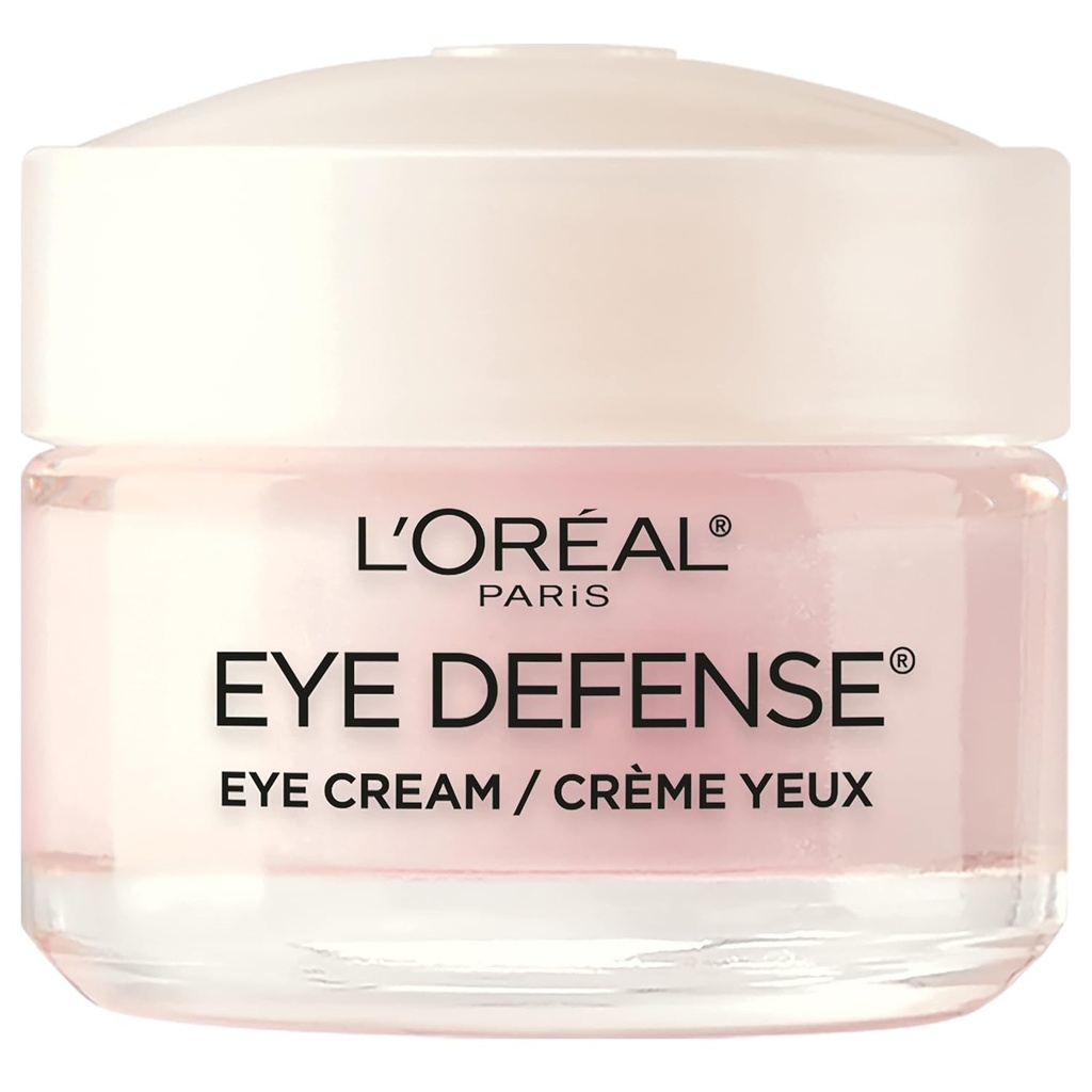 L'Oreal Paris Dermo-Expertise Eye Defense Cream με καφεΐνη και υαλουρονικό οξύ 0.5 oz
