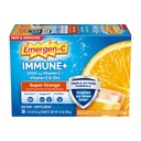 Emergen-C Immune+ Triple Action Immune Support Powder, BetaVia (R), 1000mg Βιταμίνη C, Β Βιταμίνες, Βιταμίνη D και Αντιοξειδωτικά, Super Orange, Επιστροφή στα Απαραίτητα του Σχολείου – 30 Count