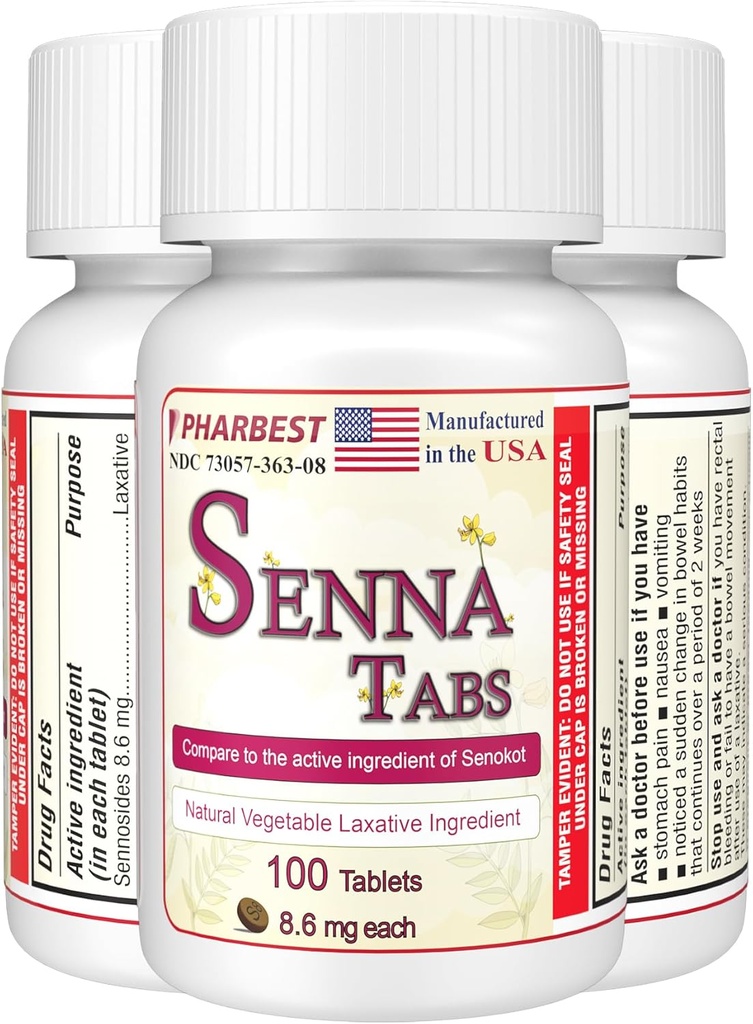 Senna Tablets 100 Ct. 