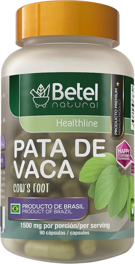 Betel Natural Pata de Vaca (Cows Foot Herb) Natural Superfood from Brazil - 1500 mg Per Serving
