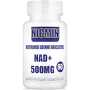 Λιποσωμική NAD+ Συμπλήρωμα 800mg με TMG 300mg, Max Απορρόφηση Πραγματική NAD+ συμπλήρωμα (όχι ένα πρόδρομο για την ενέργεια κυττάρων, υγιή γήρανση και την αποκατάσταση μυών 60 κάψουλες