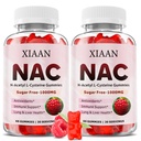 NAC Gummies for Kids & Adults, N Acetyl Cysteine 1000mg συμπλήρωμα NAC για Αντιοξειδωτικά & Ανοσολογική Υποστήριξη, Υγεία Πνεύμονα & Συκώτι, Βατόμουρο Γεύσεις 120 Count