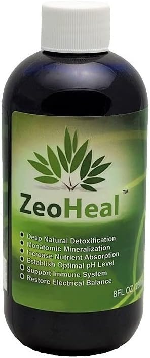 Zeoheal - Humic και Fulvic Acid Mineral Supplement 8 ρευστή ουγγιά (Single)