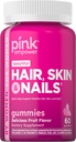 PINK Hair Skin Nails Gummies 