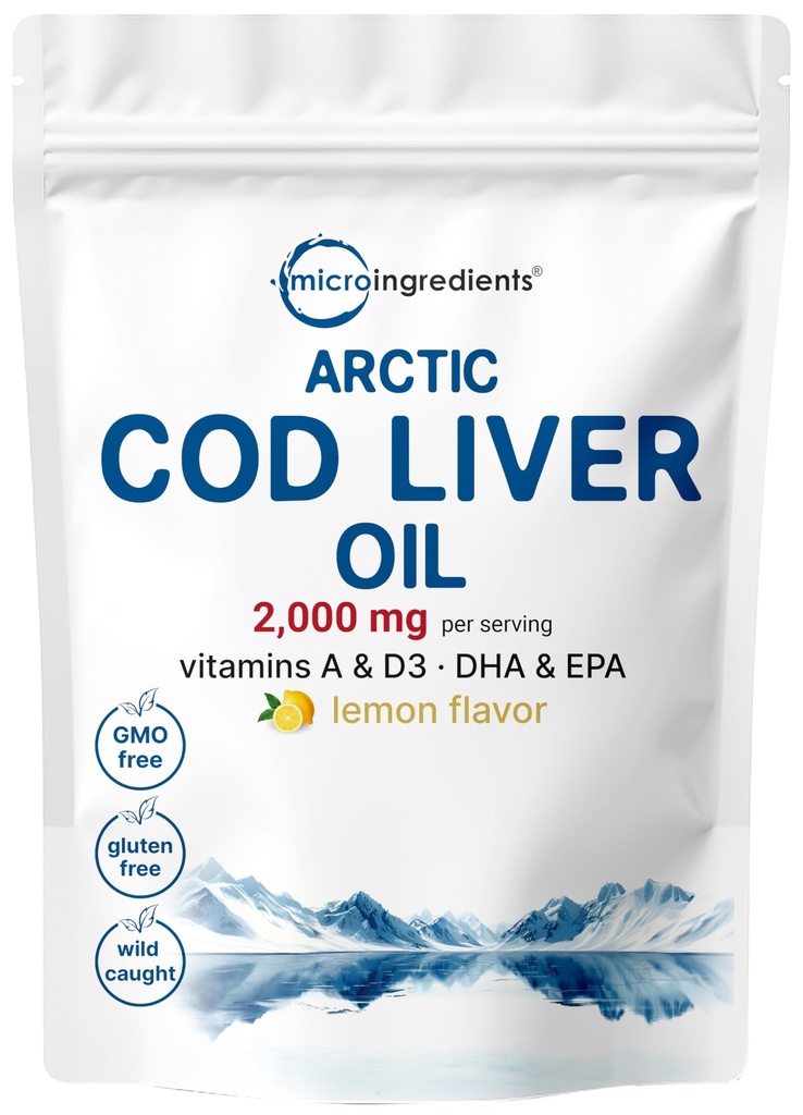Λάδι από το συκώτι 2,000mg ανά υπηρεσία, 360 Softgels 