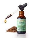 Lovita Bee Propolis Liquid Extract 500mg, 5:1 Σταγόνες ρητίνης με 18% Bioflavonoids, Χωρίς αλκοόλ Αντιοξειδωτικό, Ανοσολογική Υποστήριξη & Λαρύγγι Καταπραϋντικό, Χωρίς Γλουτένη, Μη ΓΤΟ, 1 Fl Oz (30 mL), 30 ημέρες προσφοράς
